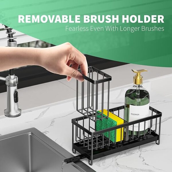 Limited time deal 40% off Cisily Sponge Holder for Kitchen Sink - Image 2