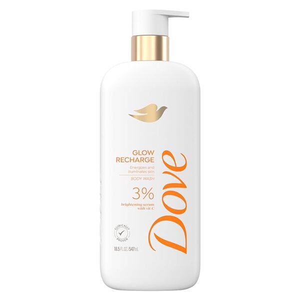 Limited time deal 15% off Dove Exfoliating Glow Recharge Body Wash