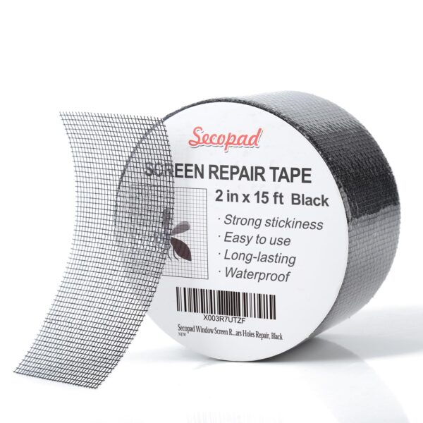 Limited time deal 30% off Black Window Screen Repair Tape