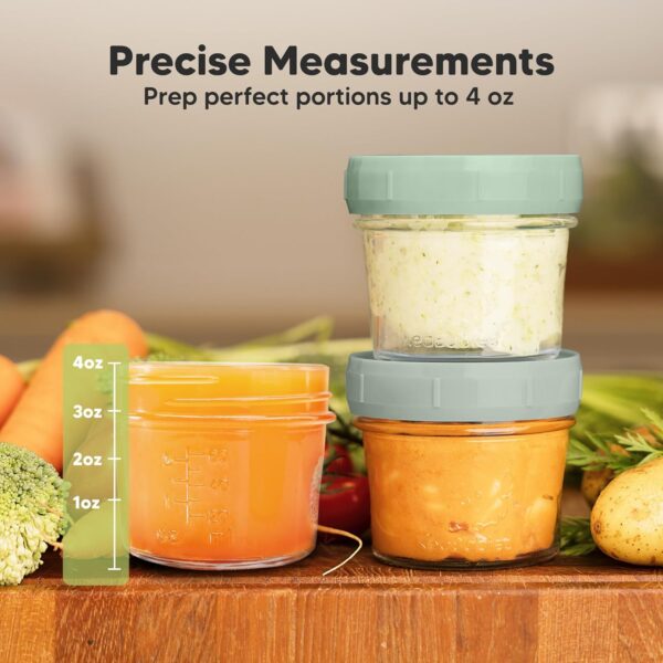 Limited time deal 10% off Baby Food Containers with Lids - Image 2