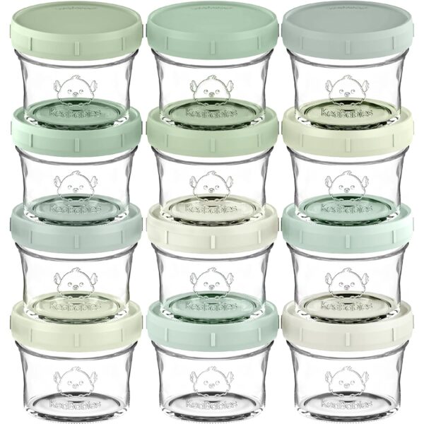 Limited time deal 10% off Baby Food Containers with Lids
