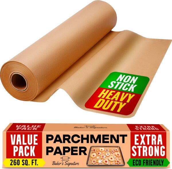 Limited time deal 10% off Unbleached Parchment Paper for Baking