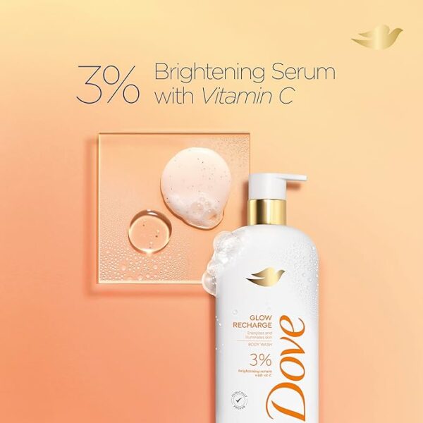 Limited time deal 15% off Dove Exfoliating Glow Recharge Body Wash - Image 2