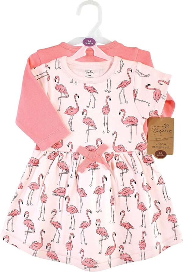 Limited time deal 19% off Baby Girl Organic Cotton Dress - Image 2