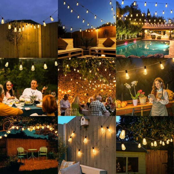 Limited time deal 25% off Outdoor String Lights - Image 3