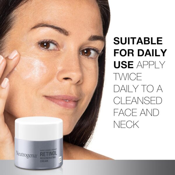 Limited time deal 34% off Neutrogena Rapid Wrinkle Repair Retinol Face Moisturizer - Image 3