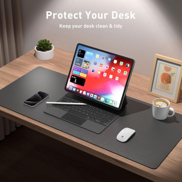 Limited time deal 15% off Leather Desk Pad Protector,Mouse - Image 2