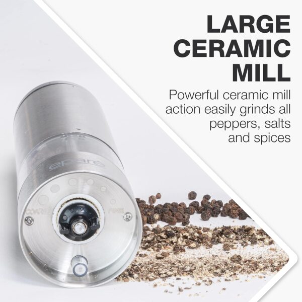 Limited time deal 17% off Eparé Electric Salt and Pepper Grinder with LED Light - Image 3