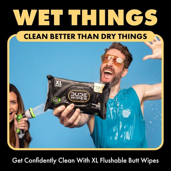 Limited time deal 37% off Flushable Wipes - Image 3