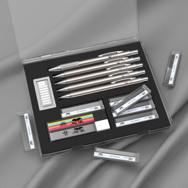 Limited time deal 10% off Metal Mechanical Pencil Set - Image 2