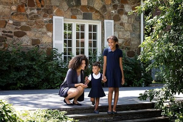 Limited time deal 65% off Girls' Ruffle Pique Polo Dress - Image 3