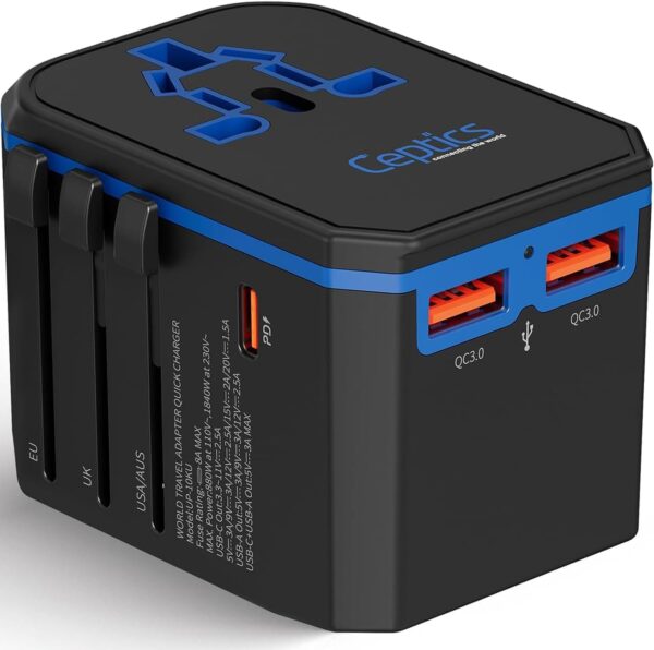 Limited time deal 10% off International Power Adapter