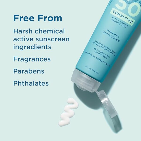 Limited time deal 30% off Sensitive Mineral Sunscreen - Image 2