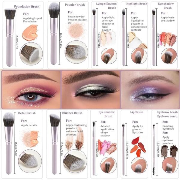 Limited time deal 10% off Makeup Brushes - Image 3