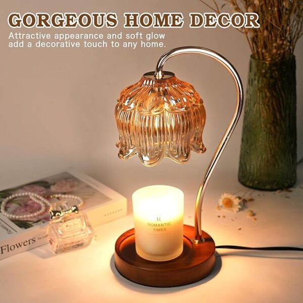 Limited time deal 20% off  Flower Candle Lamp - Image 2