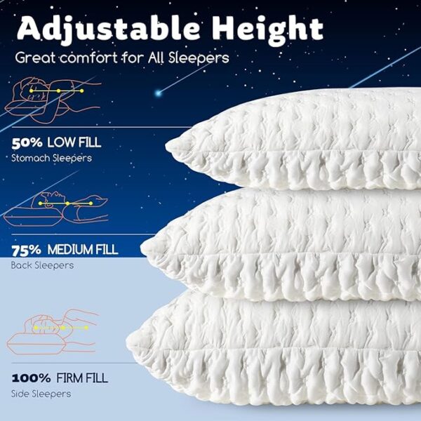 Limited time deal 15% off Bed Pillows - Image 2