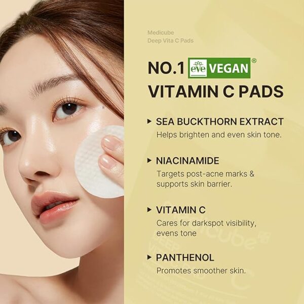 Limited time deal 41% off  Vita C Facial Pads - Image 2
