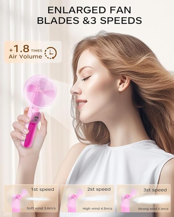 Limited time deal 19% off Handheld Fan - Image 3