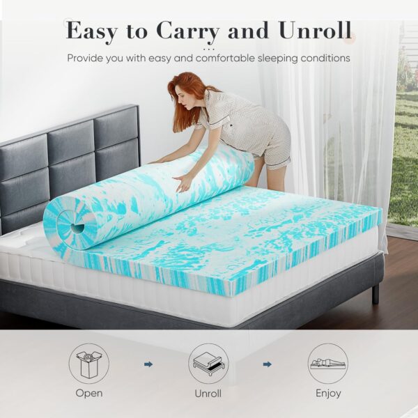 Limited time deal 40% off Toppers Memory Foam - Image 3